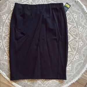 Ralph Lauren Black Knee-Length Pencil Skirt